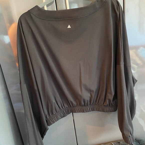 Balance athletica draw string crew neck hoodie - Picture 4 of 4